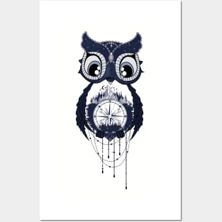 Little fantasy owl Posters and Art